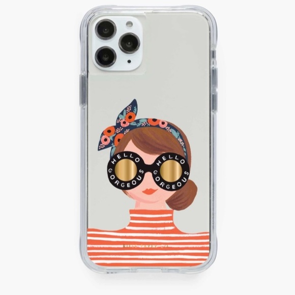 Hello Gorgeous Rifle paper co. iPhone case